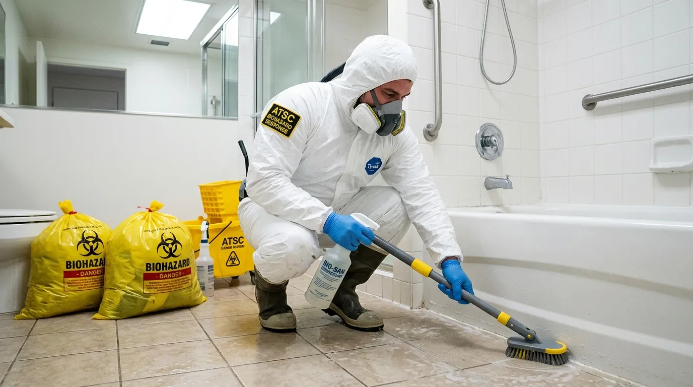 Decontamination equipment deployed for Blood Cleanup in Batesburg-Leesville